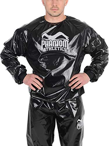 Phantom Schwitzanzug – Sauna Suit zum Abnehmen – Herren, Damen Sweatsuit (L/XL)
