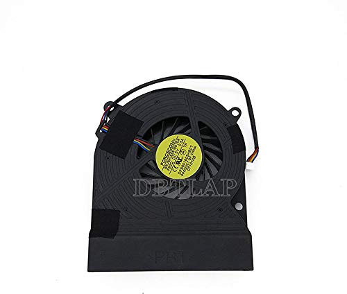 DBTLAP Portable Ventilateur Compatible pour HP TouchSmart 600 1150a 1150qd 1152 1155 1160ch All-in-One PC CPU Ventilateur Refroidissement DFS601605HB0T F99T F82Q