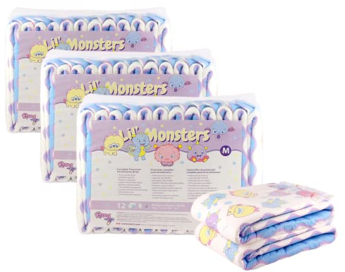 Rearz - Lil' Monsters – Erwachsenenwindeln (36 Stück) (mittelgroß)
