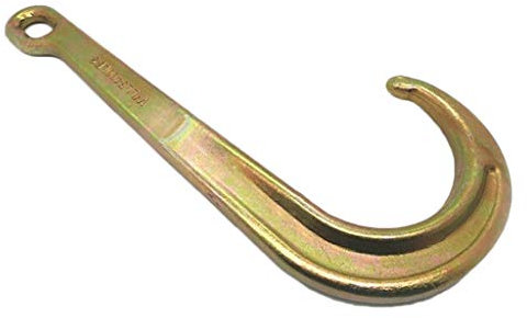 Ostacolo auto Gancio per rimorchio Gancio per catena da appendere tipo J Accessori del gancio del rimorchio della catena di trasporto della corda del carrello della fune del freno 5T Truck Hook Up