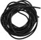 Akozon Spiral Cable Wrap Ordentlich verstecken Bindedraht PC Management Kabel Kabelfernsehen Home Office Computer Kabel (6mm Länge 10m Schwarz)
