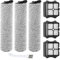 JORAIR iFloor 3 Filtre HEPA et 3 rouleaux de brosse compatible avec les aspirateurs secs et humides sans fil Tineco iFloor 3 Breeze Plus et Floor One S3