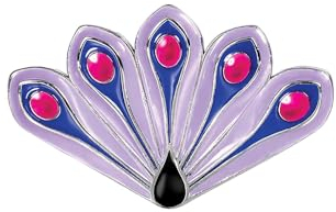 ZAG STORE - Miraculous Ladybug - Broche du paon Mayura et Hawk Moth