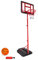 Panier de Basket sur Pied Evolutif Denver Hauteur réglable de 1.05m à 1.65m Ballon et Pompe Inclus
