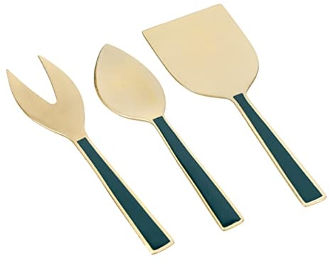 Artesà Stainless Steel Cheese Knife Set, 3 Pieces, Gift Boxed