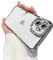 Ownest Compatible with iPhone 11 Case Cute Clear Crystal Bling Aesthetic Phone Case Glitter Diamond Camera Len Protector for iPhone 11 6.1'' -Silver