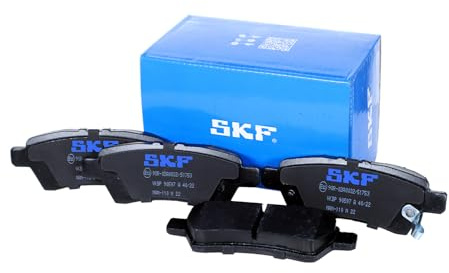SKF Scheibenbremse Bremsbelag VKBP 90597 A - 4er Set - Position Hinterachse Höhe 77 mm Länge 134 mm Breite 83 mm Dicke 15,8 mm - OE Qualität