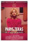 ZOLULA Paris, Texas, Filmposter auf Leinwand, Schlafzimmer, Dekoration, Sport, Landschaft, Büro, Raumdekoration, Geschenk, ungerahmt, 30 x 45 cm