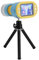 Portable Microscope for Kids, Digital Microscope Camera Binocular 100-1000x Magnification 1080P 8X Digital Zoom 2in IPS Screen for Science Experiments Beginner (Blue)