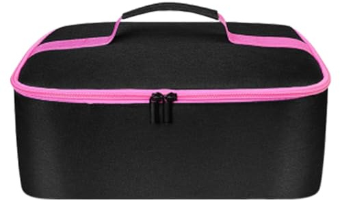 Lockenwickler-Tasche, Kosmetiktasche für Reisen - Aufbewahrungstasche für Lockenwickler - 300D Oxford Tuch Reise Organizer Tasche für, Shopping, Dating, Ausgehen