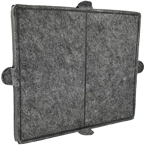 vhbw Aktivkohlefilter kompatibel mit Miele Next Step, Ponte, PUR 96 D, PUR 90 W, PUR 91 D, PUR 68 W, PUR 60 W, PUR 67 W Dunstabzugshaube