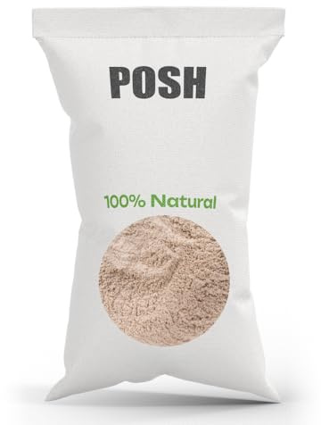 POSH Kieselgur 10kg - Diatomeenerde Hühner vor Parasiten Schützen - Silikatpulver mit Vielseitigen Anwendungsmöglichkeiten - Naturpulver Keine Künstlichen Zusatzstoffe