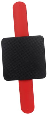 Hohopeti Rotes Haartönungsbrett mit Slap armband Tragbares Haarfärbe tool für Präzises Strähnchen Geeignet für Salon und Heimgebrauch Einfach Anzuwenden Perfektes Haarstyling Zubehör