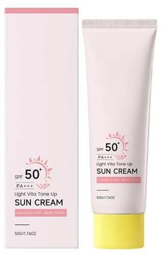 Peptide Vita Tone Up Sonnencreme, Mit Feuchtigkeitsspendender Wirkung, 100ml, Tonisierender Sonnenschutz, Sonnenschutzcreme Für Das Gesicht, Nicht Klebrige Formel Und Láng Anhaltender Halt, Für