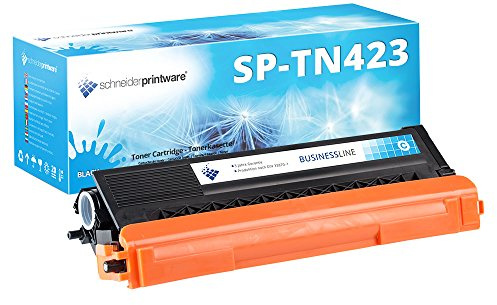 schneiderprintware Toner | 30% höhere Druckleistung | kompatibel zu Brother TN-423C TN-421C Cyan |Reichweite : Cyan: bis zu 5.200 Seiten