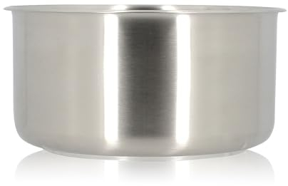 MENASTYL - Casserole inox 18/10 amovible 18 cm Iris Inox sans PFAS - Tous feux dont induction, four, réfrigérateur et lave-vaisselle - Empilables et résistantes - Poignée double sécurité