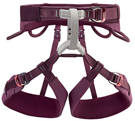 PETZL Luna Damen Klettergurt Polyamid/Polyethylen/Aluminium Violett Gr. L, Maße: Taillenumfang: 84-92 cm, Beinschlaufen: 56-66 cm, C035BA03
