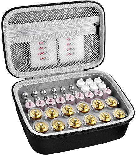 PAIYULE Organizer-Koffer kompatibel mit Cricut Maker Klingen, QuickSwap-Gravurspitze, gebundenes Kunststoff-Klingengehäuse für Cricut Mint Explore Air Machine für Maker, 3 Werkzeuge, Zubehör, Box