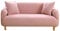 Himlaya Elastischer Sofabezug Stretch Couchbezug Sesselbezug Elastischer Antirutsch Stretchhusse 1/2/3/4 Sitz Weich Stoff Sofabezug Möbelschutz Verzieren (Rosa,2 Sitze: 145-185 cm)