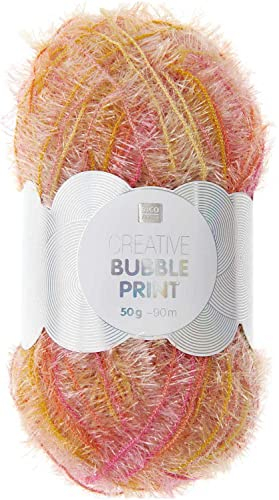 Rico Design Creative Bubble Häkelgarn für Schwamm, 50 g