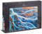 Ulmer Puzzleschmiede - Puzzle „Gletscherfluss“ - 1000 Teile Puzzle aus Island – Beeindruckende Luftaufnahme auf Island-Gletscher und Eisschmelze - Puzzle-Qualität Made in Germany