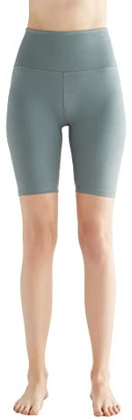 True North Damen Fit Shorts aus Bio-Baumwolle Sport Fitness 1331 (DE/NL/SE/PL, Alphanumerisch, S, Regular, Regular, Hellgrau)