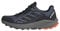 adidas Herren Terrex Rider Gore-TEX Trail Running Shoes Trailrunning-Schuhe, Steel/Core Black/Impact Orange, 44 2/3 EU