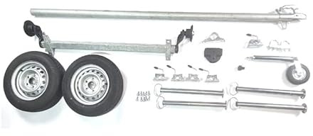 R&CO Anhängerfahrgestell 750Kg Anhänger Bausatz für Hochstand Landwirtschaft