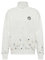 Carlo Colucci Sweatjacke Paint Drop Weiß L