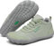 SAGUARO Chaussures Minimaliste Barefoot Homme Barefoot Shoes Femme Chaussures Pieds Nus Respirant Chaussures de Trail Antidérapantes Chaussures de Randonnée pour Semelle Zero Drop Vert,EU GR.39