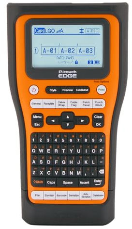Brother PT-E560BTVP P-Touch Edge Industrieller Etikettendrucker mit Bluetooth und Dual-Auto-Cutter (bis zu 24 mm Etiketten)