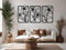 VAILLA 3er set Blumen Wanddeko, Blume Wanddekoration aus Holz, Wandbilder Home Dekoration, 3D Wall Art, Große Wand Deko, Bilder für Schlafzimmer, Wohnzimmer und Küche (Blumen 3)