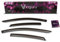 Novline Vinguru Windabweiser passend für VW Transporter (T5) 2003-2009, 2009-2015, Schwarz, Modern, Selbstklebend, 2 Stück für Fahrer- und Beifahrerseite, Van