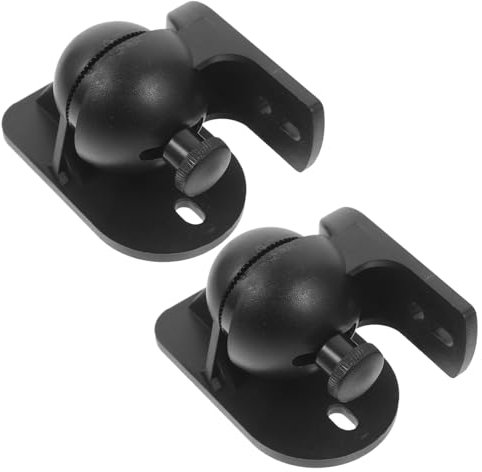 OSALADI Montieren Sie Ihre Lautsprecher Sicher Wandhalterung Audiohalterung Doppelte Lautsprecherhalterung Wandmontierter Lautsprecherhalter Platzsparend