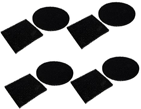 KOMBIUDA 8stücke Teiliges Baumwollfilter Kompostbehälter Geruchsbindende Filterpads Effektive Geruchsentfernung Für Küchenmülleimer Runde Und Quadratische Form Langlebig Und Einfach Zu Verw