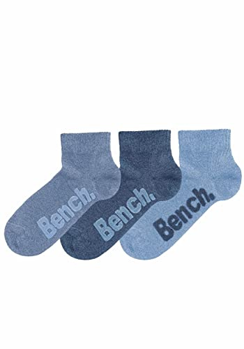 BENCH neutral Kurzsocken | 3er Pack mit Logo, kurz