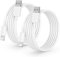 Cable USB-A a Lightnings CarPlay para iPhone 14 13 12 11 Pro Max SE XS XR X 8 7 6 Plus, Apples iPad 1-9 Generación, iPad Pro/Air(1-3)/Mini(1-5), Airpods, Cable Carga Rapida para Auto CarPlay 3A 1M