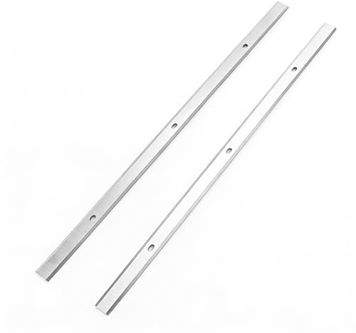 Set of 2 HSS Planer Blades, 333 x 12 x 1.5 mm Planer Blade Suitable for Metabo DH 330/316 Rockwell, Wood and Metal, Industrial