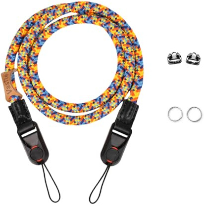 XIONGXIAOZHI Camera Strap Camera Shoulder Strap Camera Shoulder Strap with Quick Release Universal Camera Strap Climbing Rope Carry Strap Camera Neck Strap Lightweight and Durable for SLR DSLR Digital