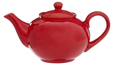 Premier Tetera 1300 ml-Dolomita roja, Cerámica, Rojo, 16 x 26 x 15 cm