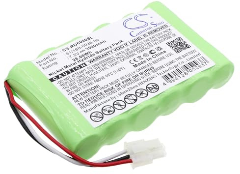 CS-RD6000SL Akku 3900mAh Kompatibel mit [Riser Bond] 6000, 6000DSL, 6000TDR Multi Function Cable Test Analyser, RD6000 Ersetzt 61/160-0038-00