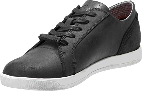 HARLEY-DAVIDSON Herren-Freizeitschuhe Yorkton D69206, graues Leder, UK-Größe, Schwarz , 40 EU
