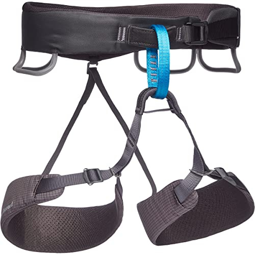 BLACK DIAMOND Harnais d'escalade pour homme, design à double cœur, confort léger, Anth, taille M