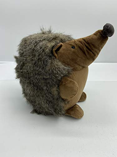Large Novelty Soft Brown Cute Hedgehog Door Stop Home Office