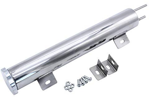 X AUTOHAUX Universal Radiator Coolant Overflow Puke Tank Can with Bolts