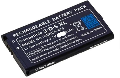 Batteria adatta per Nintendo 3DS XL e NEW 3DS XL, 2000 mAh con cacciavite, compatibile SPR-003