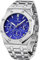 Tiong Herren Uhr Männer Chronographen Edelstahl Wasserdicht Mode Designer Armbanduhr Herren Edelstahlarmband Business Uhr für Herren,Vatertagsgeschenk