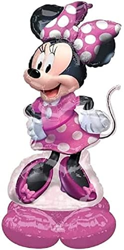 Amscan 4337211 - Palloncino in foil Minnie Mouse, 83 x 122 cm, palloncino AirLoonz, decorazione compleanno