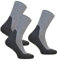 3 Paar Diabetiker Socken ohne Gummibund MEDIC DEO COTTON. Extra Weit Baumwolle Medizin Socken Herren und Damen (47-49, 3 Paar: Grau)