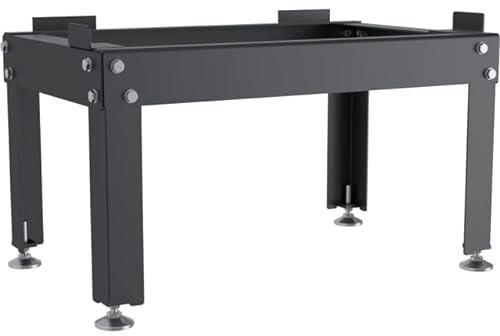 KRATKI Kamineinsatz Basis kompatibel mit Zuzia Eco 12 Modell mit 4 Beinen höhenverstellbar bis 5 cm schwarz